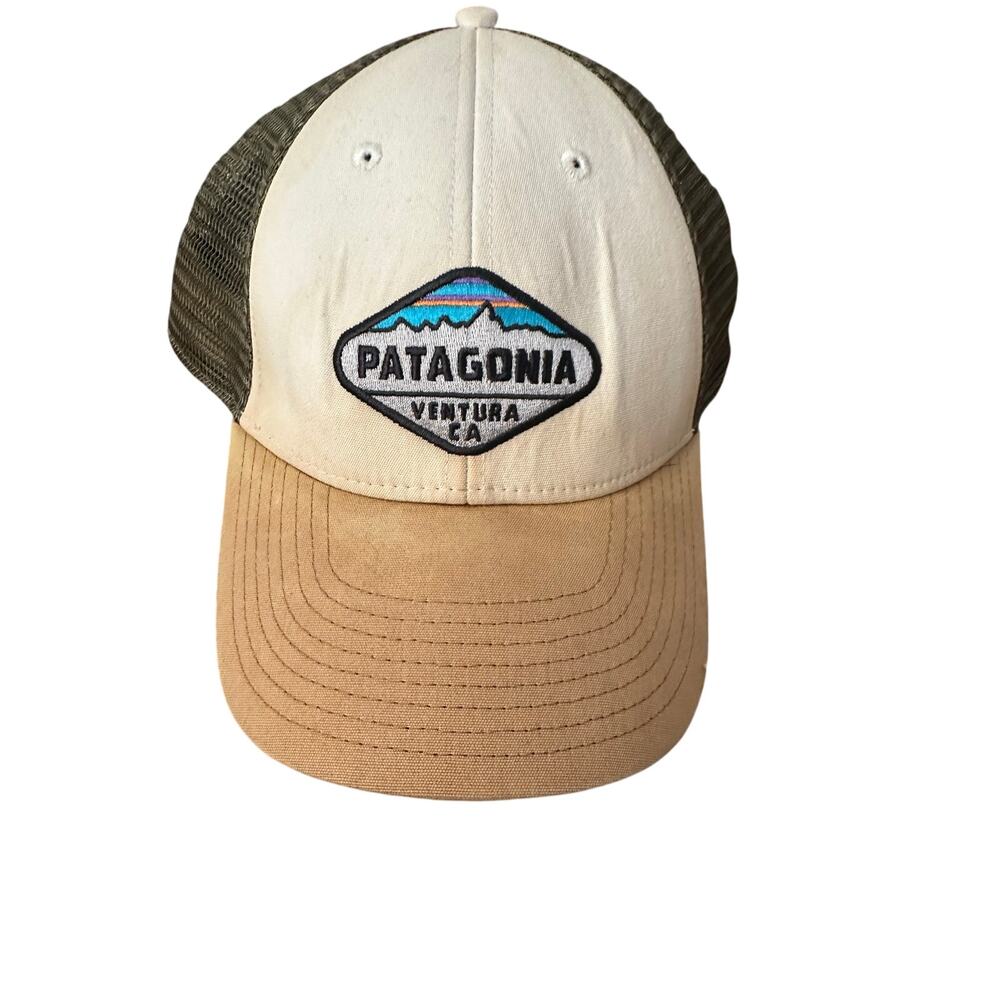 Patagonia Ventura CA FADED Trucker Mesh Snapback Hat Cap